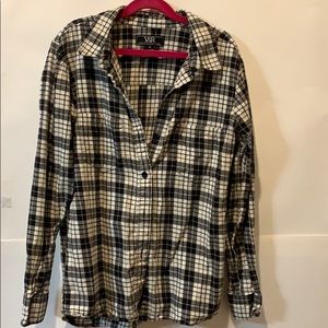 Black and white flannel